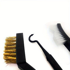 Heavy Duty Steel Wire Brush & Nylon Pick Set