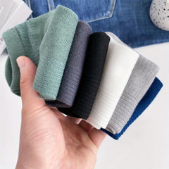 Men's Ankle Socks Breathable Sports Solid Socks