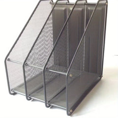 Metal File Holder Magazine Organizer Desktop Document Folder Holder