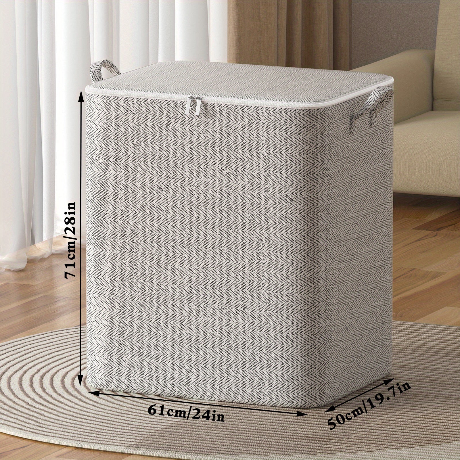 1PC Clothing Storage Bag Large Capacity Quilts Organizer Box
