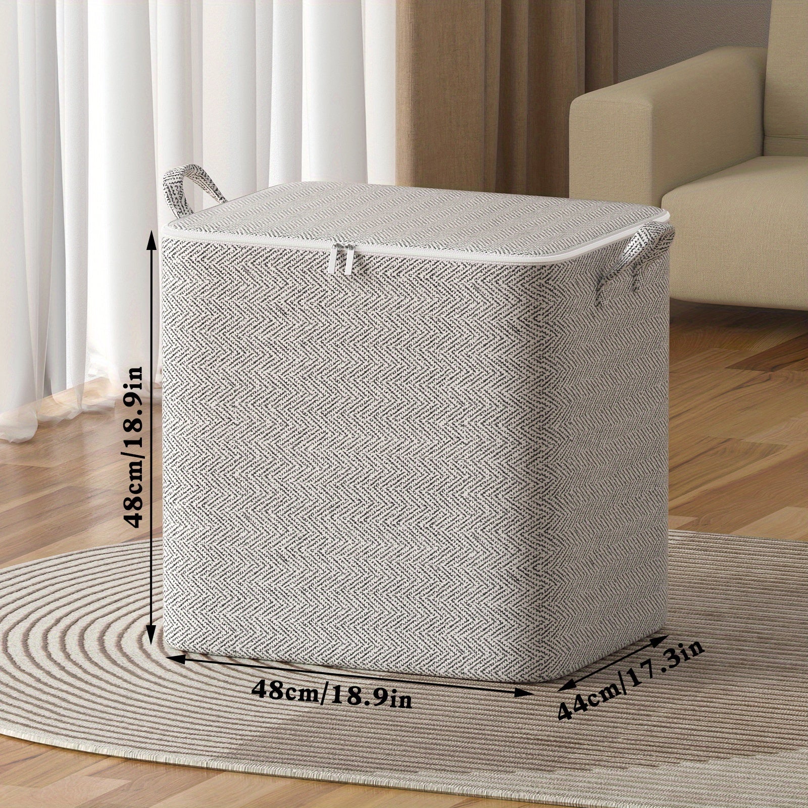 1PC Clothing Storage Bag Large Capacity Quilts Organizer Box