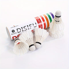 6pcs Training & Entertainment Badminton Shuttlecocks