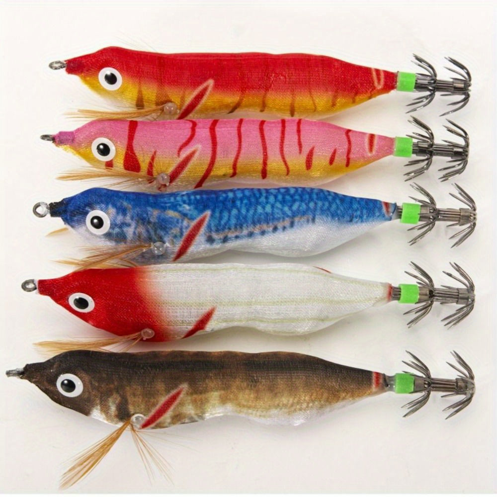 1pc Bionic Fishing Lure Squid Hook Tackle