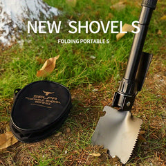 Portable Folding Garden Shovel for Outdoor Activities