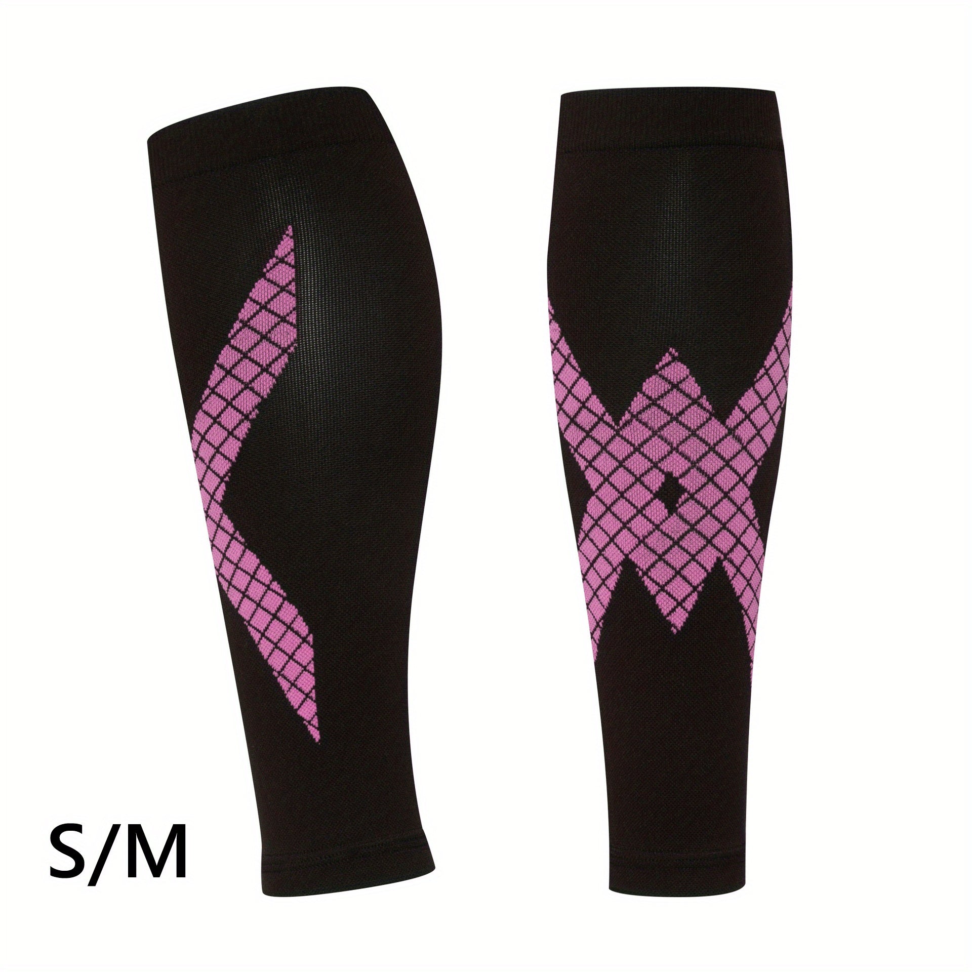 Striped Sports Leg Warmers Compression Calf Warmers