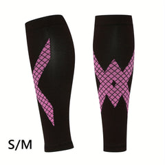 Striped Sports Leg Warmers Compression Calf Warmers