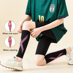 Striped Sports Leg Warmers Compression Calf Warmers