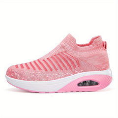 Mesh Air Cushion Sneakers Comfortable Running Shoes Women's Footwear