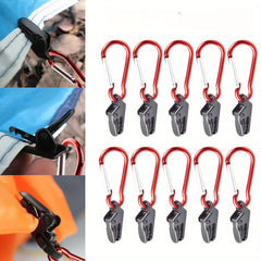 Aluminum Tent Clamps Hooks 40pcs Set for Camping