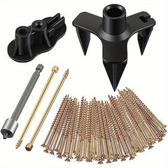 Dreyoo Squeaky Floor Repair Kit - Eliminates Floor Squeak - Fits Carpet & Hardwo