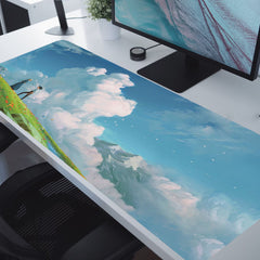 Anime Couple Mouse Pad Non Slip Desk Mat Laptop Keyboard Mouse Pad