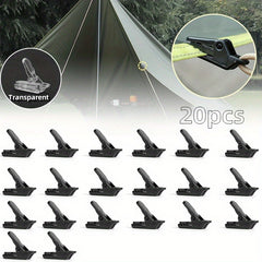 20pcs Tent Windproof Clip Outdoor Camping Tools