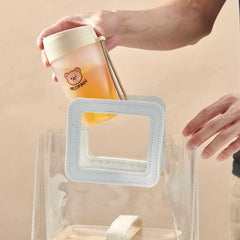 300ml Mini Handheld Frosted Water Bottle for Outdoor Sports & Travel