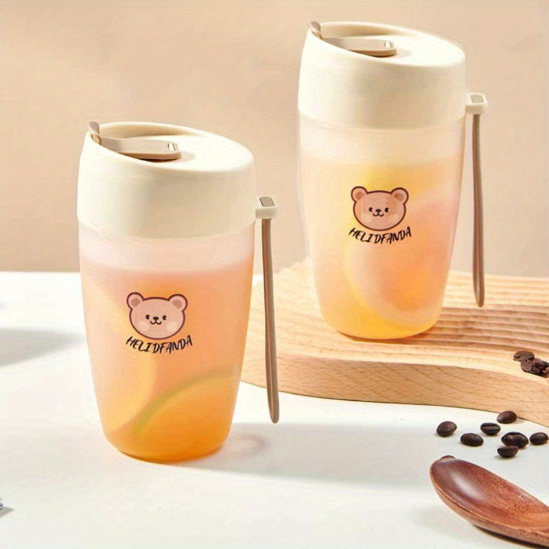 300ml Mini Handheld Frosted Water Bottle for Outdoor Sports & Travel
