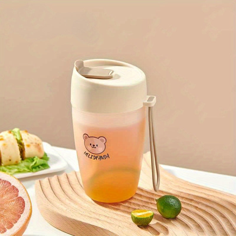 300ml Mini Handheld Frosted Water Bottle for Outdoor Sports & Travel