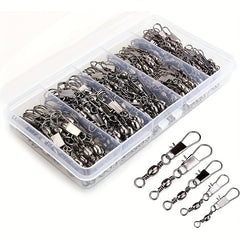Fishing Ball Bearing Swivels With Snaps Strong and Durable Fishing Accessories