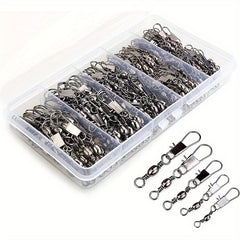 Fishing Ball Bearing Swivels With Snaps Strong and Durable Fishing Accessories