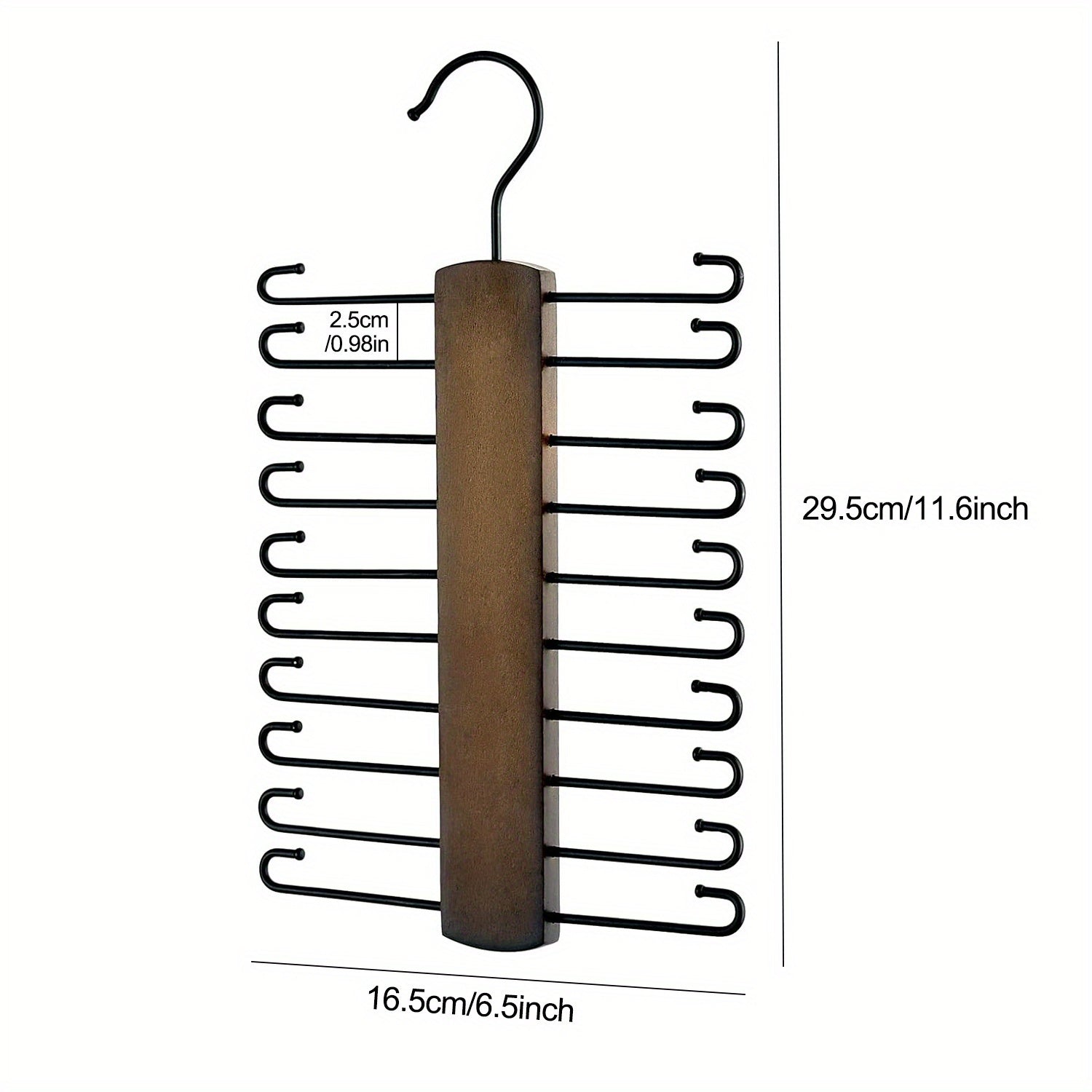 Non-slip Ties Hanger Belts Drying Rack Organizer Closet Wardrobe Home Dorm