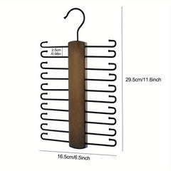 Non-slip Ties Hanger Belts Drying Rack Organizer Closet Wardrobe Home Dorm