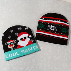 Christmas Knitted Coldproof Hat for Kids