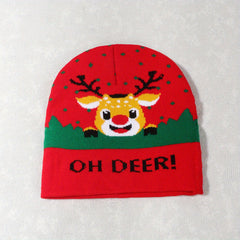 Christmas Knitted Coldproof Hat for Kids