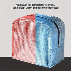 2pcs Insulated Lunch Bags Ice Cooler Food Storage Outdoor Travel