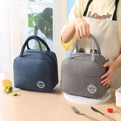 2pcs Insulated Lunch Bags Ice Cooler Food Storage Outdoor Travel