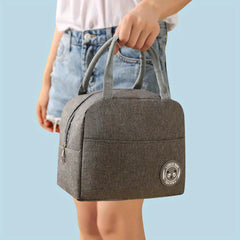 2pcs Insulated Lunch Bags Ice Cooler Food Storage Outdoor Travel