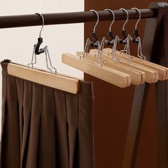 Wooden Wardrobe Hanger For Skirts And Pants