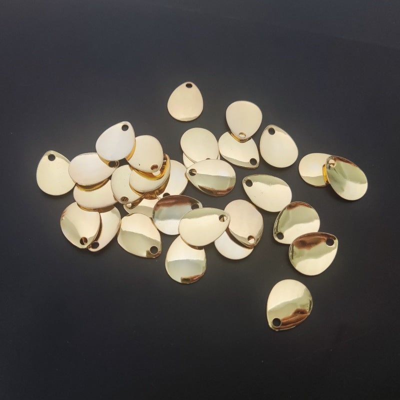 20pcs Spinner Blades Nickel Plaice Fishing Accessories