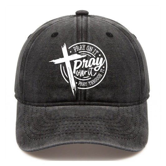Adjustable Distressed Dad Hat For Fishing Mountaineering