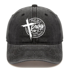 Adjustable Distressed Dad Hat For Fishing Mountaineering