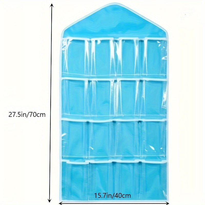 Grids Hanging Underwear Bag Space Saving Organizer