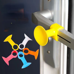 5pcs Silicone Door Stopper Anti-collision Pad for Toilet Bathroom Window