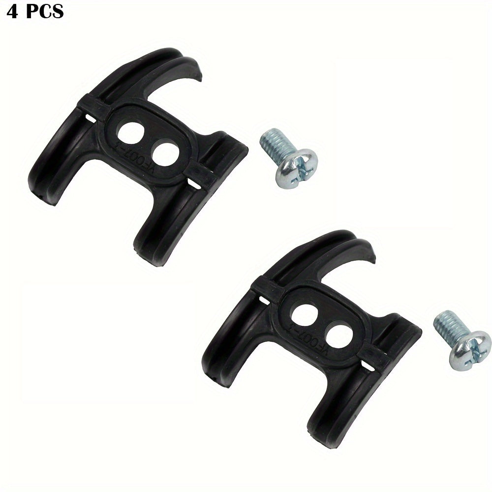 4pcs Bike BB Cable Guides w/ Screw Anti Friction Bicycle Accessory