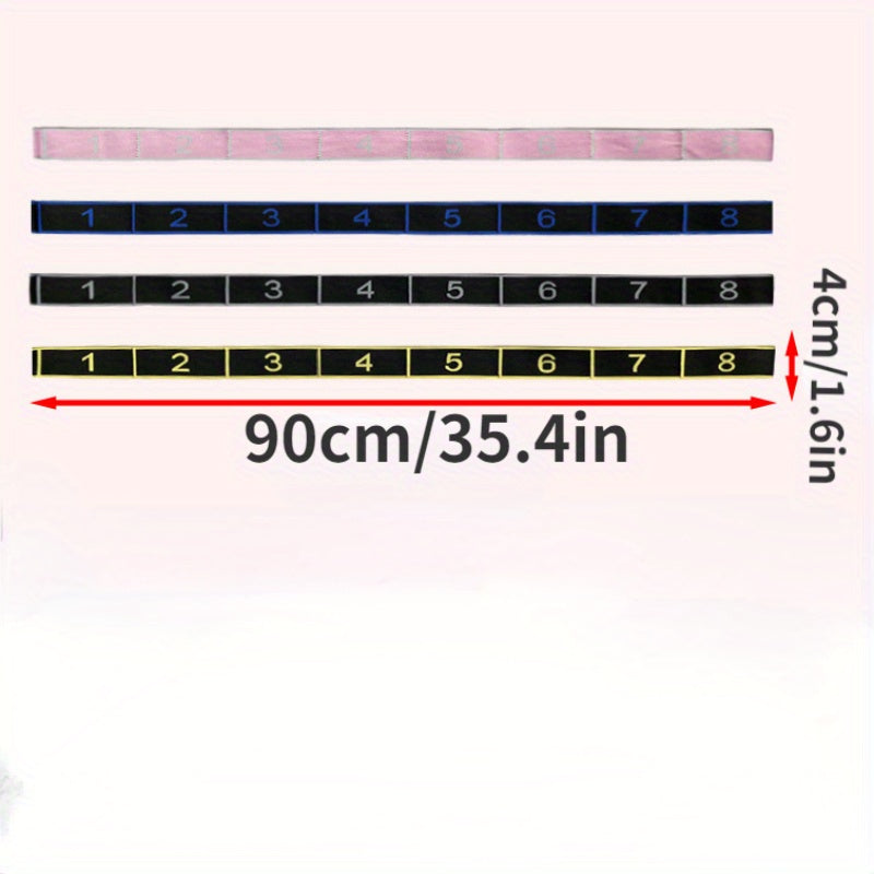 4pcs Yoga Resistance Rope for Fitness Stretching Bands