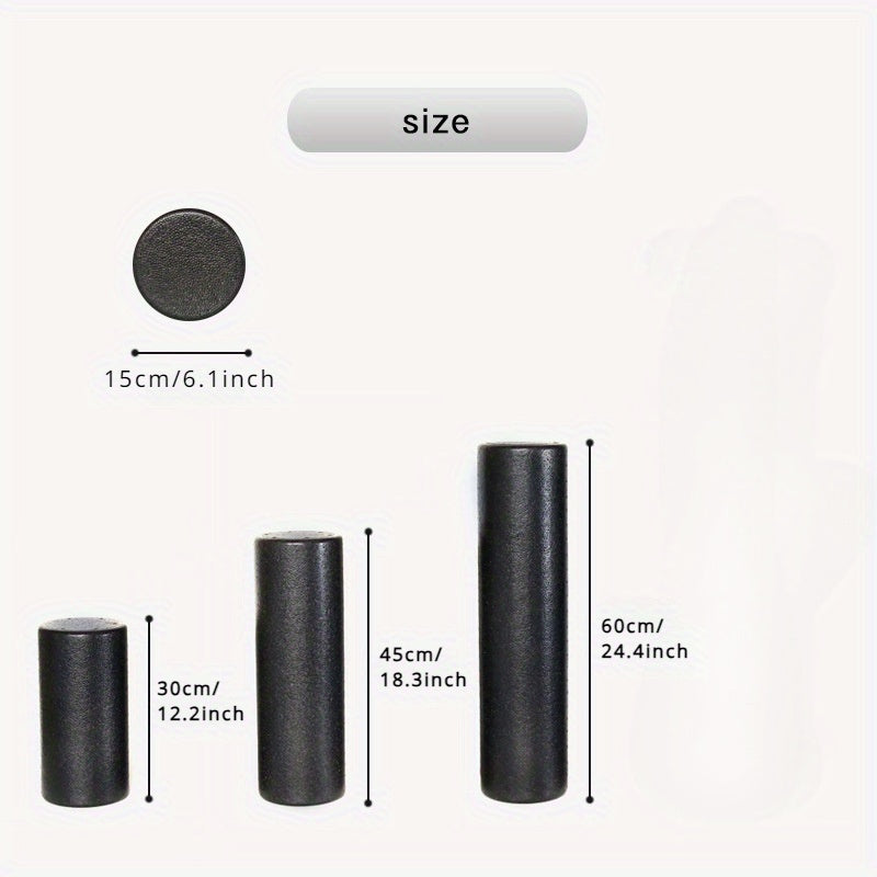 Solid Foam Yoga Roller for Back Leg Muscle Relaxation