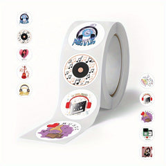 Music Device Element Stickers Waterproof DIY Friendly