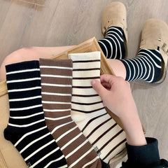 Spring Autumn Sports Socks Set of 6 Pairs