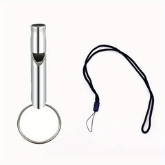 Aluminum Whistle Outdoor Survival Referee Firefighting Lifeguard Whistle