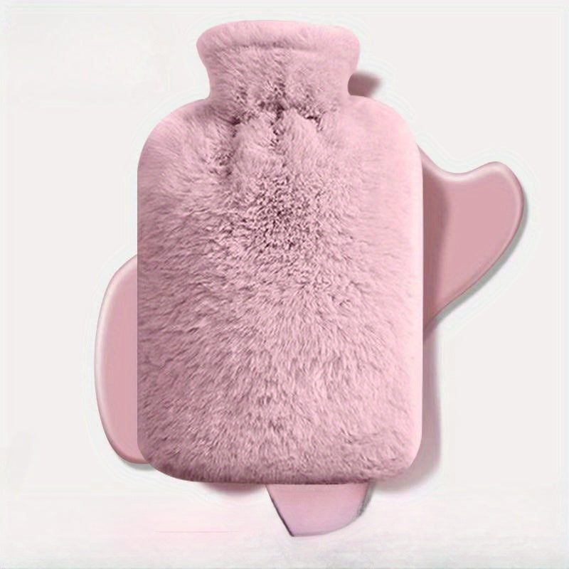 Plush Hand Warmer Water Bag Foot Warmer Waist Hot C