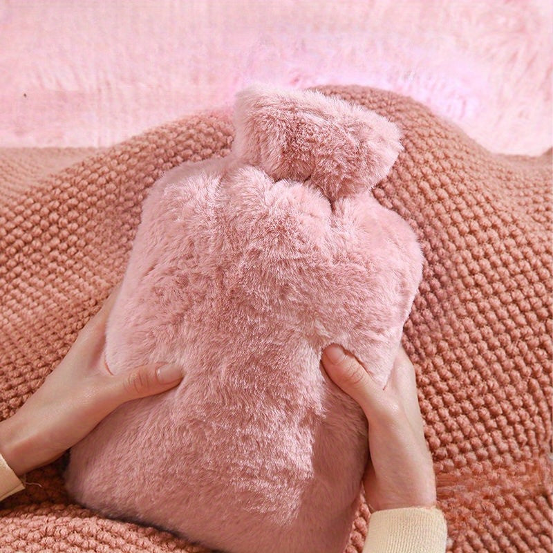 Plush Hand Warmer Water Bag Foot Warmer Waist Hot C