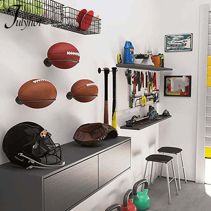 Rugby Display Rack Football Wall Rack for Living Room Bedroom