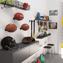 Rugby Display Rack Football Wall Rack for Living Room Bedroom