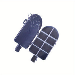 2pcs Ice Cream Shaped Jewelry Box Plastic Storage Box Home Decor