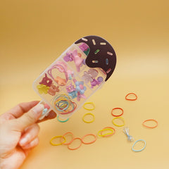 2pcs Ice Cream Shaped Jewelry Box Plastic Storage Box Home Decor
