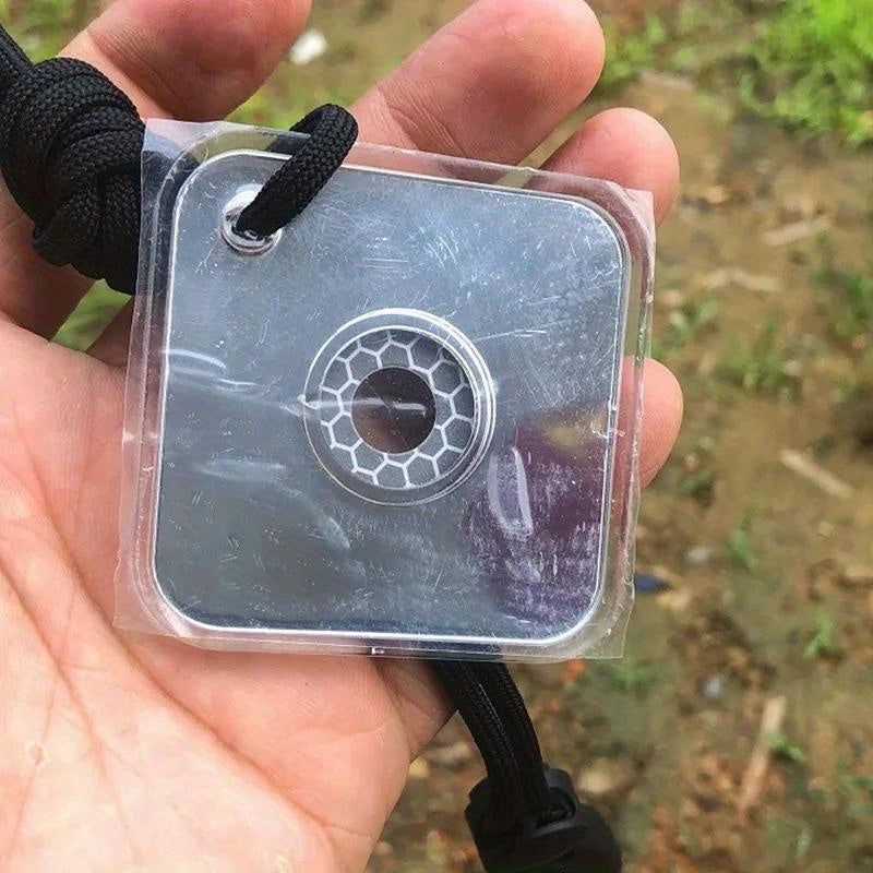 Outdoor Sunlight Signal Mirror SOS Survival Mirror