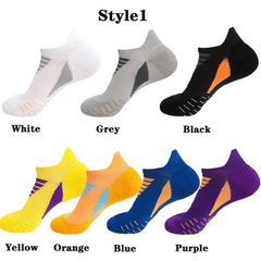 Men's Athletic Ankle Socks for Sports Running Soccer Cycling