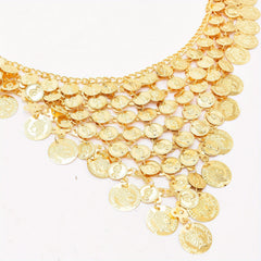 Sequins Coins Sweet Belly Dance Skirt Wrap