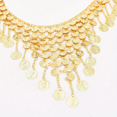 Sequins Coins Sweet Belly Dance Skirt Wrap